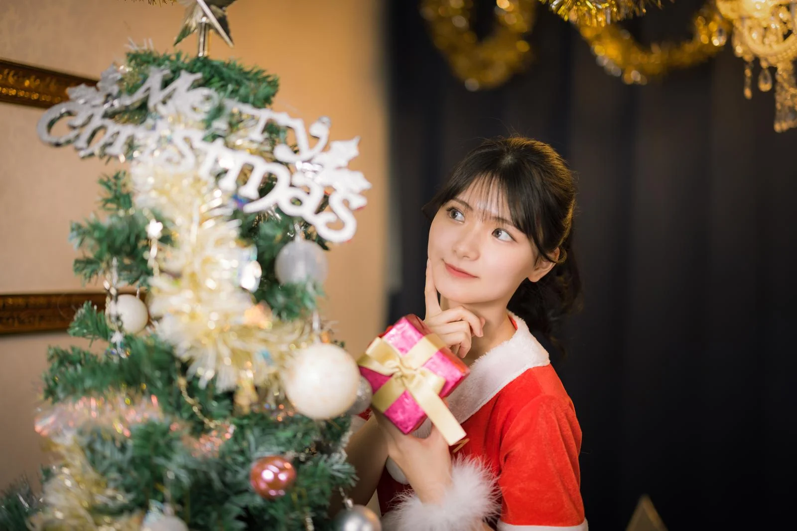 カップル　クリスマスプレゼント